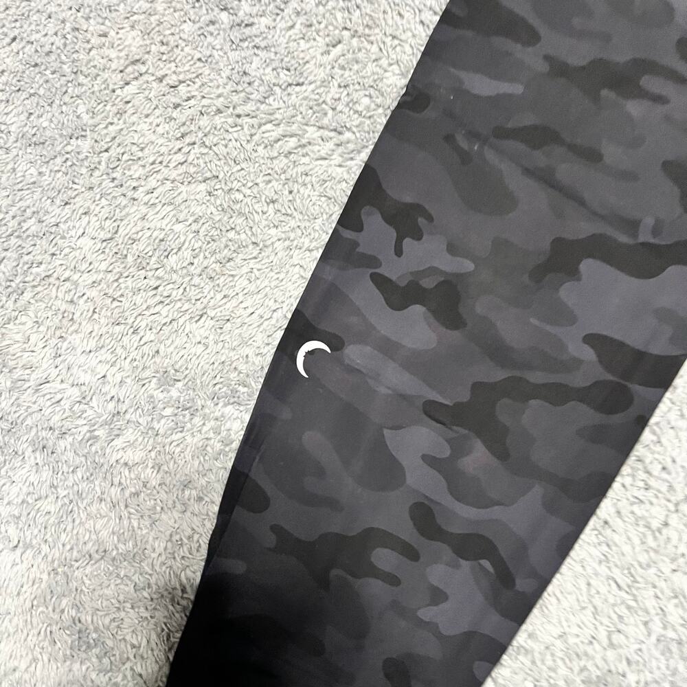 Zyia Active Pants Womens Small Camo Gray Black Joggers - Picture 4 of 8